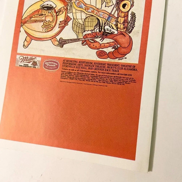 Vintage New Orleans Tour Brochures Holiday Inn Crowne Plaza and Jazz Festival - Picture 9 of 16